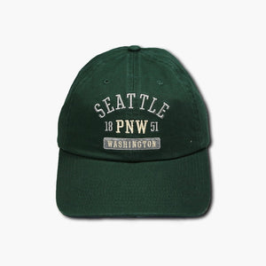 Seattle PNW 1851 Field Green Dad Hat