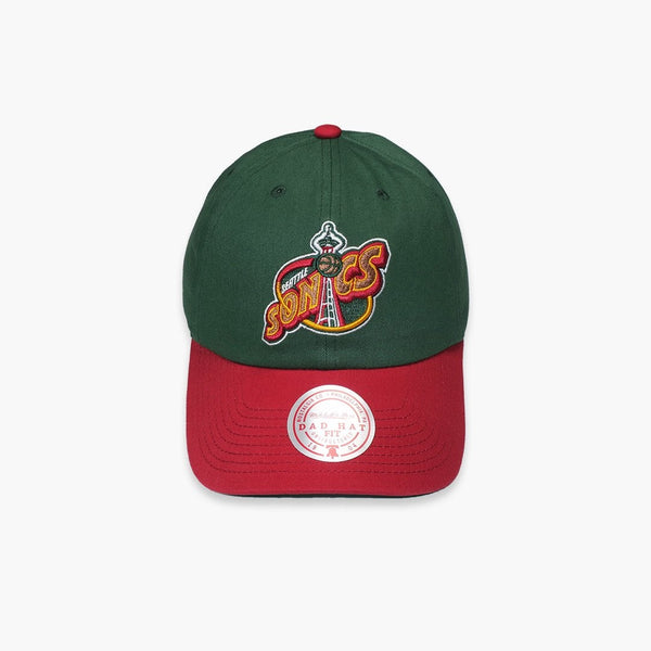 Seattle SuperSonics Wool 2-Tone Dad Hat