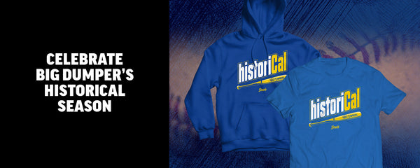 Celebrate Big Dumper's Historical Season - Shop New historiCal Hoodie & T-Shirt.