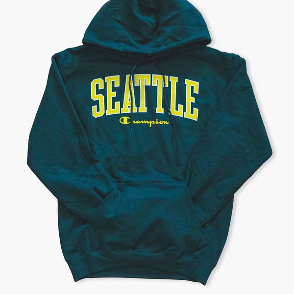 Seattle Champion Sonics Forest Green Hoodie