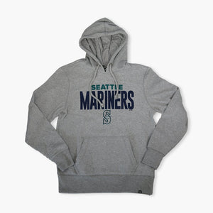 Seattle Mariners Slate Grey Stack Up Headline Hoodie