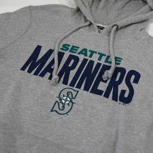 Seattle Mariners Slate Grey Stack Up Headline Hoodie
