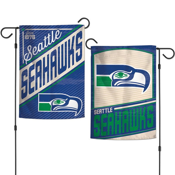 Seattle Seahawks Throwback Vertical Flag