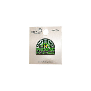 Green Pacific Northwest Pin