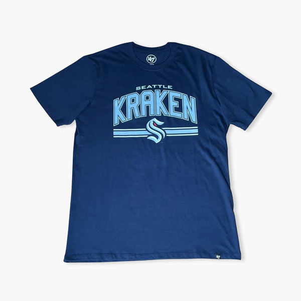 Seattle Kraken Arch Super Rival Navy T-Shirt
