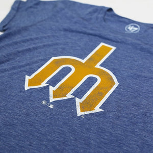 Seattle Mariners Royal Throwback Match Hero Women's T-Shirt