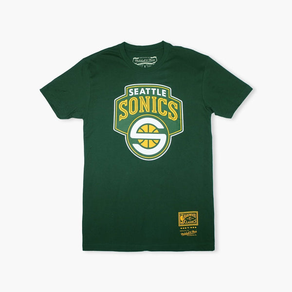 Seattle SuperSonics Dark Green "S" Logo Premium T-Shirt