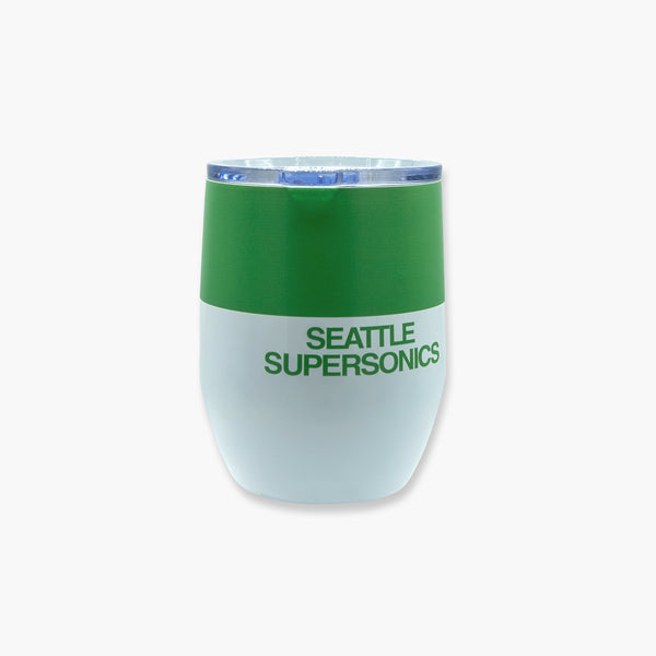 Seattle SuperSonics Skyline 16oz Colorblock Stainless Curved Tumbler