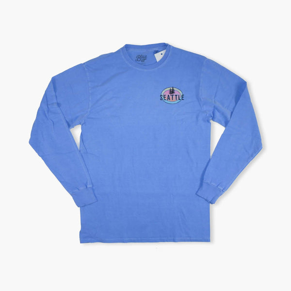 In the Water Pines Periwinkle Long Sleeve T-Shirt