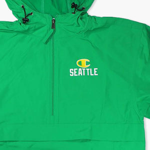 Champion Seattle Sonics Kelly Green Windbreaker