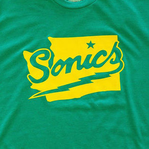 Seattle SuperSonics Grey Space Needle Premium T-Shirt