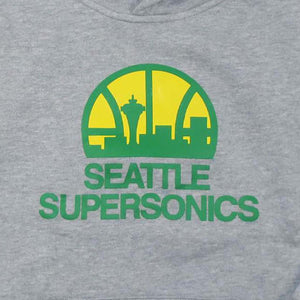 Seattle SuperSonics Grey Skyline Youth Hoodie
