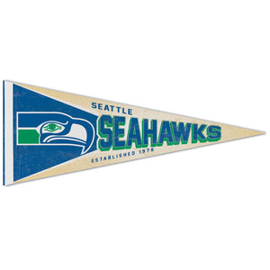 Seattle Seahawks Throwback Premium Pennant