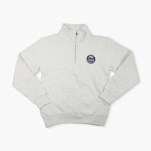 Seattle Oatmeal Heather Big Cotton 1/4 Zip