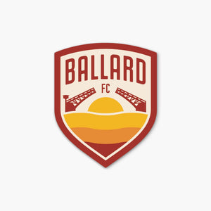 Ballard FC Badge Sticker