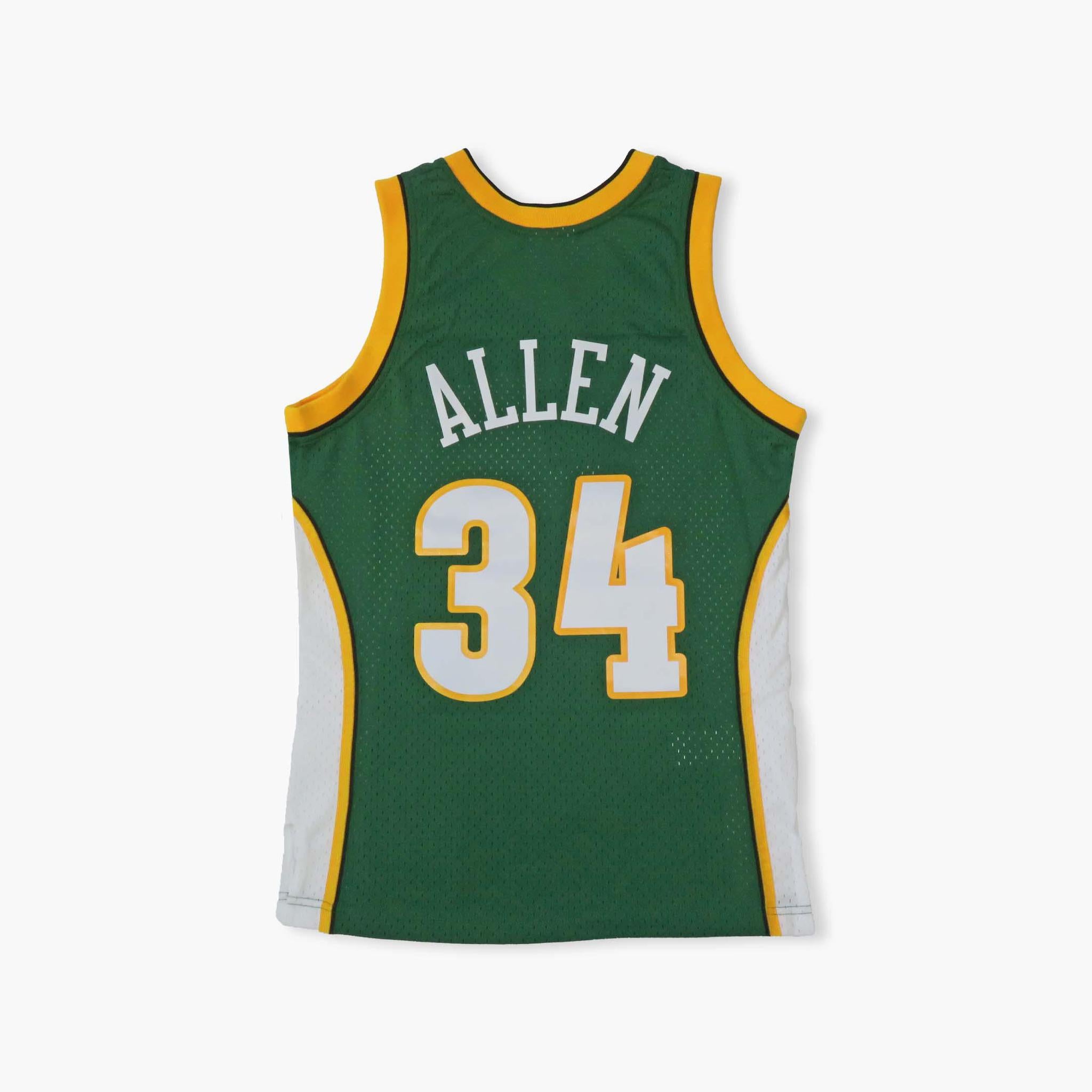 Seattle supersonics jersey sales