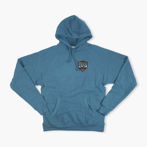 Trumer Mountain Pine Teal Hoodie