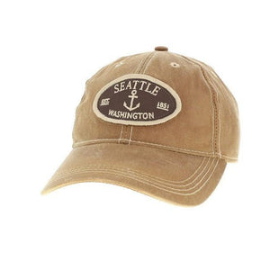 Seattle Dark Tan Convoy Anchor Adjustable Hat