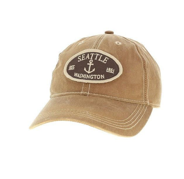 Seattle Dark Tan Convoy Anchor Adjustable Hat