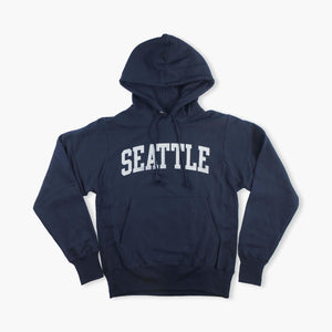 Champion Seattle Reverse Weave Marine Navy Hoodie