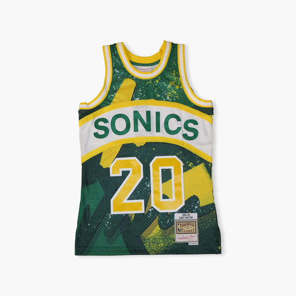 AUTOGRAPHED by Gary Payton - Gary Payton Hyper Hoops Jersey