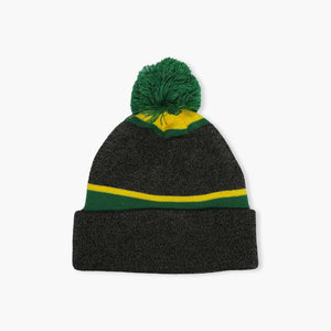 Seattle SuperSonics Heather Black Pom Beanie