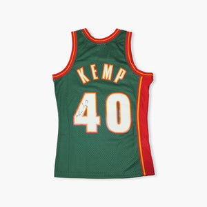 AUTOGRAPHED by Shawn Kemp - Shawn Kemp 1996 Swingman Jersey