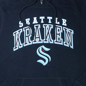 Seattle Kraken Fall Navy Double Decker Headline Hoodie