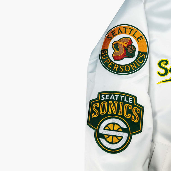 Seattle SuperSonics Golden Age Satin Jacket