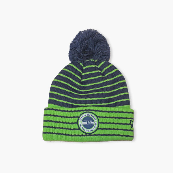 Seattle Seahawks Knit Patch Beanie