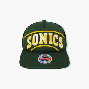 Seattle SuperSonics Jersey Hook Foam Trucker Hat