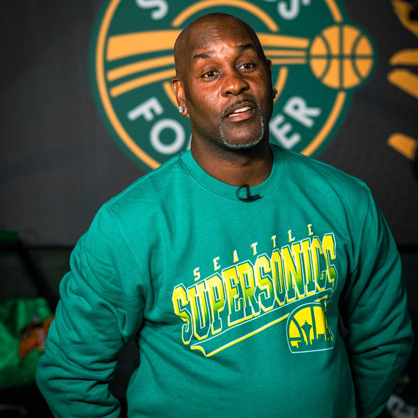 Seattle SuperSonics Green Throwback Crewneck