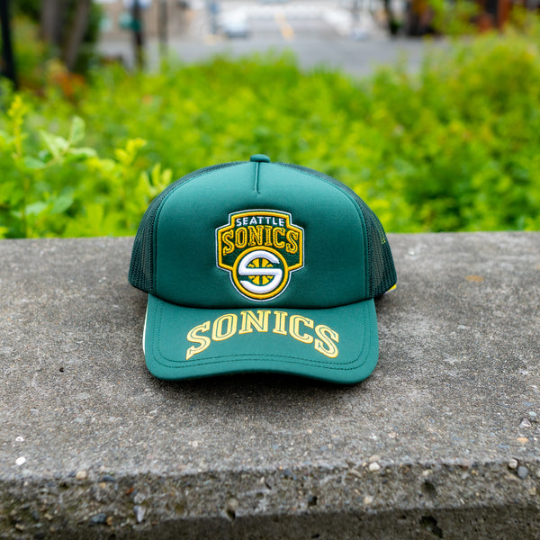 Seattle SuperSonics "S" Logo Foam Trucker Hat