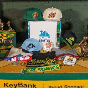 Seattle SuperSonics Snapback + Premium T-Shirt Subscription Box