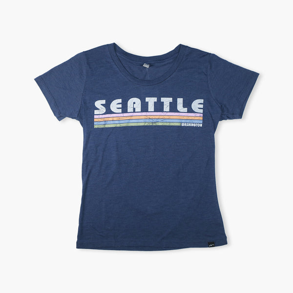 Flatliner Sapphire Seattle Womens T-Shirt