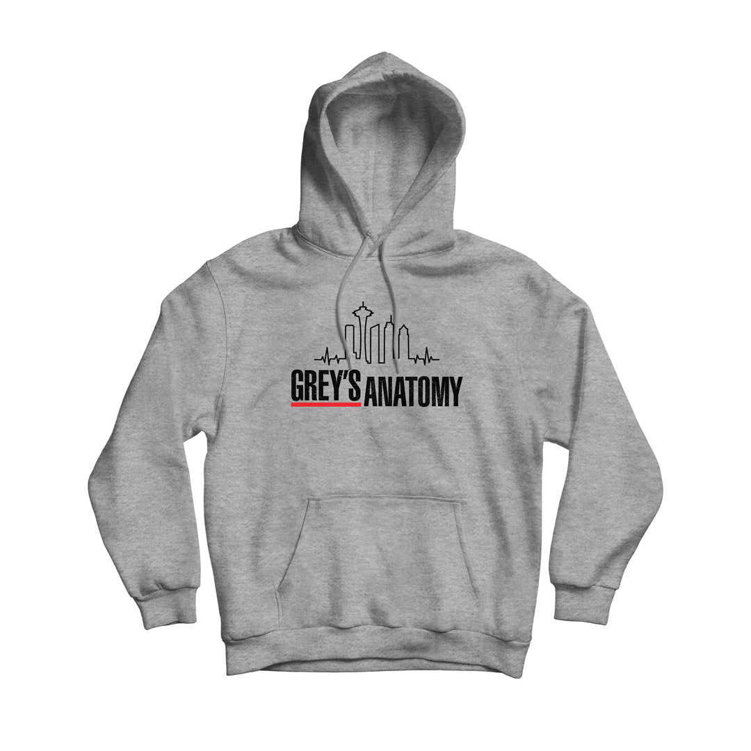 Grey\'s Anatomy Skyline Heather Grey Hoodie – Simply Seattle