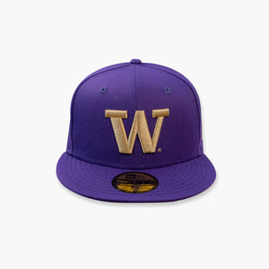 New Era Washington Huskies Purple Reign Fitted Hat