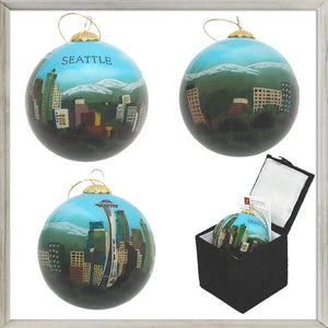 Seattle Space Needle & Cascades Ornament