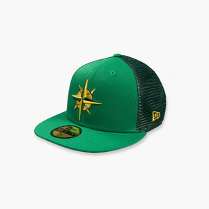 New Era Seattle Mariners Feelin' Lucky Fitted Hat