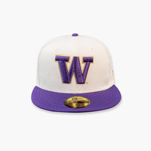 New Era Washington Huskies Road Warrior Fitted Hat