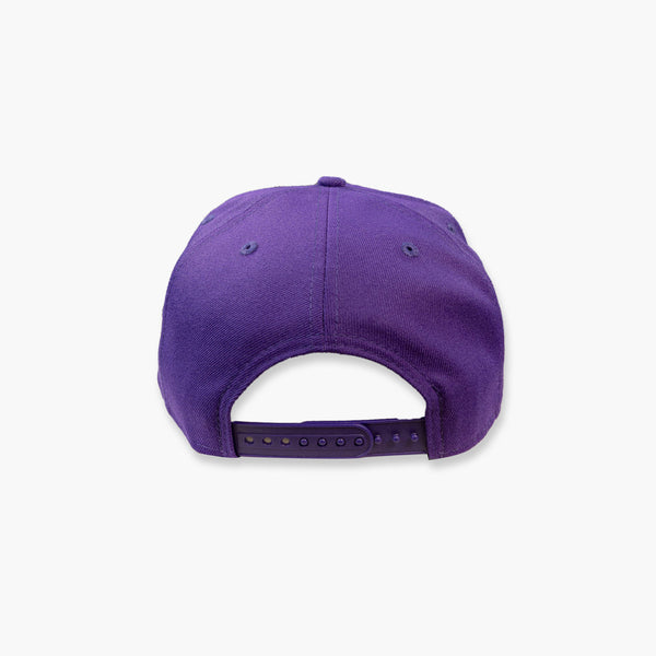 New Era Washington Huskies Purple Script Snapback