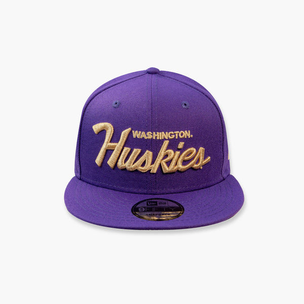 Washington Huskies Purple Script Snapback