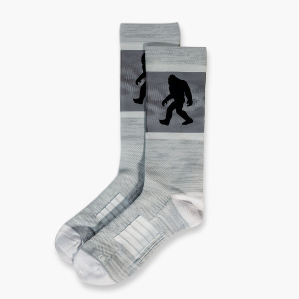 Seattle Bigfoot Black & Grey Strideline Socks