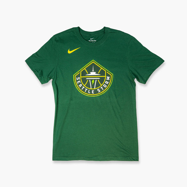 Seattle Storm Green Logo Wordmark T-Shirt