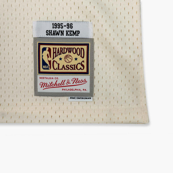 Seattle SuperSonics Shawn Kemp 1996 White Swingman Jersey – Simply Seattle