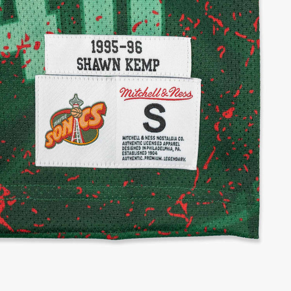 Seattle SuperSonics Shawn Kemp Burst Tanktop