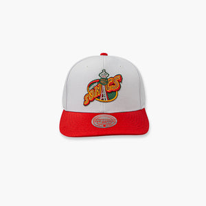 Seattle SuperSonics White Space Needle Pro Crown Snapback