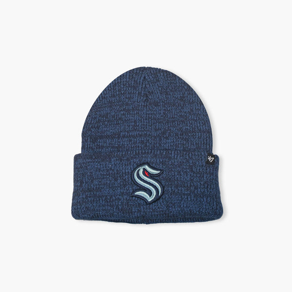 Seattle Kraken Navy Brain Freeze Cuff Beanie