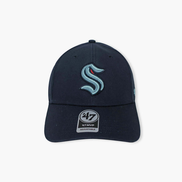 Seattle Kraken Navy Legend MVP Adjustable Hat