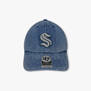 Seattle Kraken Washed Denim Clean Up Adjustable Hat